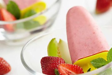 Strawberry-Yogurt Ice Cream