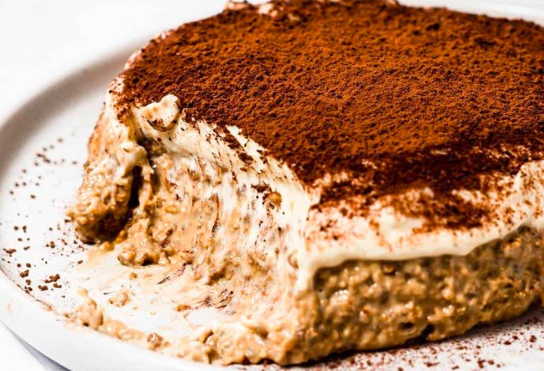 Tiramisu Baked Oats