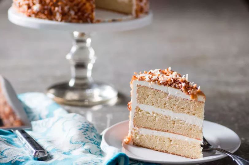 Triple Coconut Cake