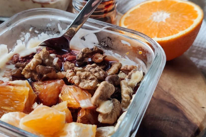 Triple Orange Overnight Oats