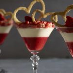 Vanilla Mousse with Strawberries