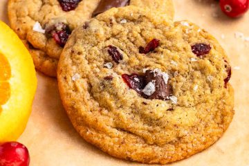 Vegan Cranberry & Orange Cookies Recipe
