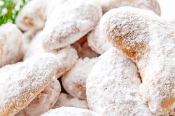 Walnut Crescent Cookies