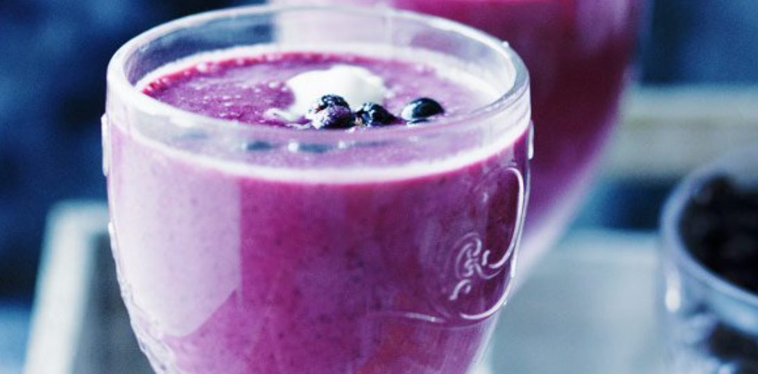 Blueberry-Coconut Smoothie