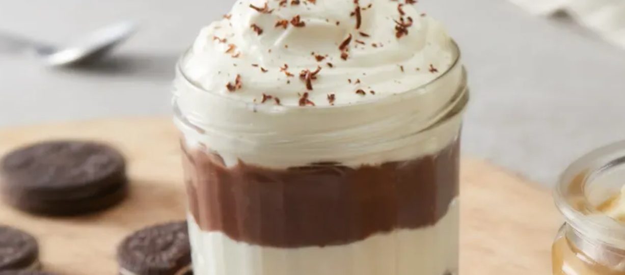 Chocolate Pudding in a Jar