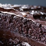 Chocolate cake with salted caramel