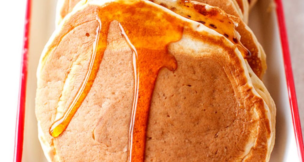 Fluffy Kefir Pancakes