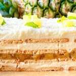Pina Colada No-Bake Cake