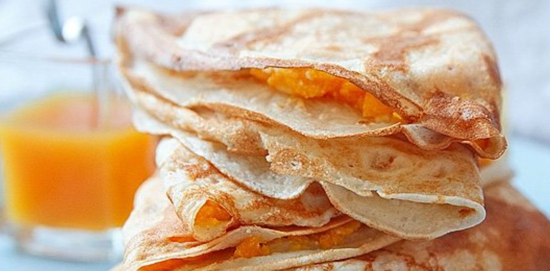 Pumpkin and Cream Cheese Pancakes