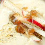 Vanilla Millet Pudding with Honey and Apple Juice